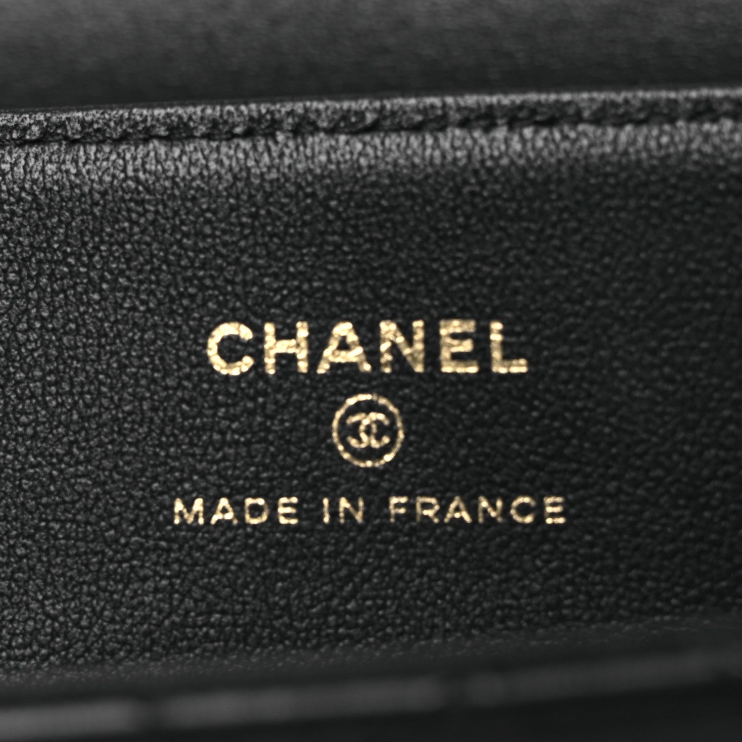 Chanel Lambskin Quilted Flap Clutch Black 6 of 14