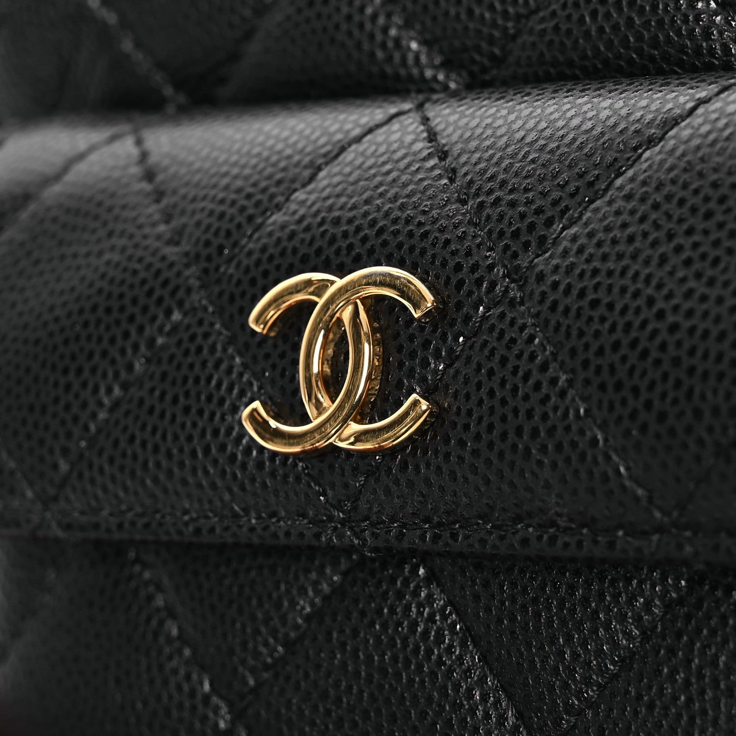 Chanel Caviar Quilted Polly Pocket Pouch Hobo Black 12 of 12