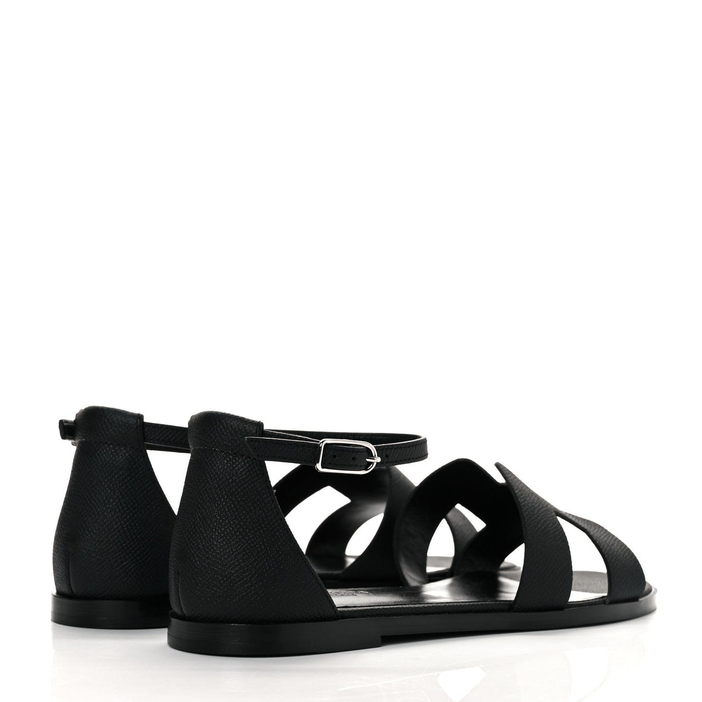 Epsom Santorini Sandals 37.5 Black