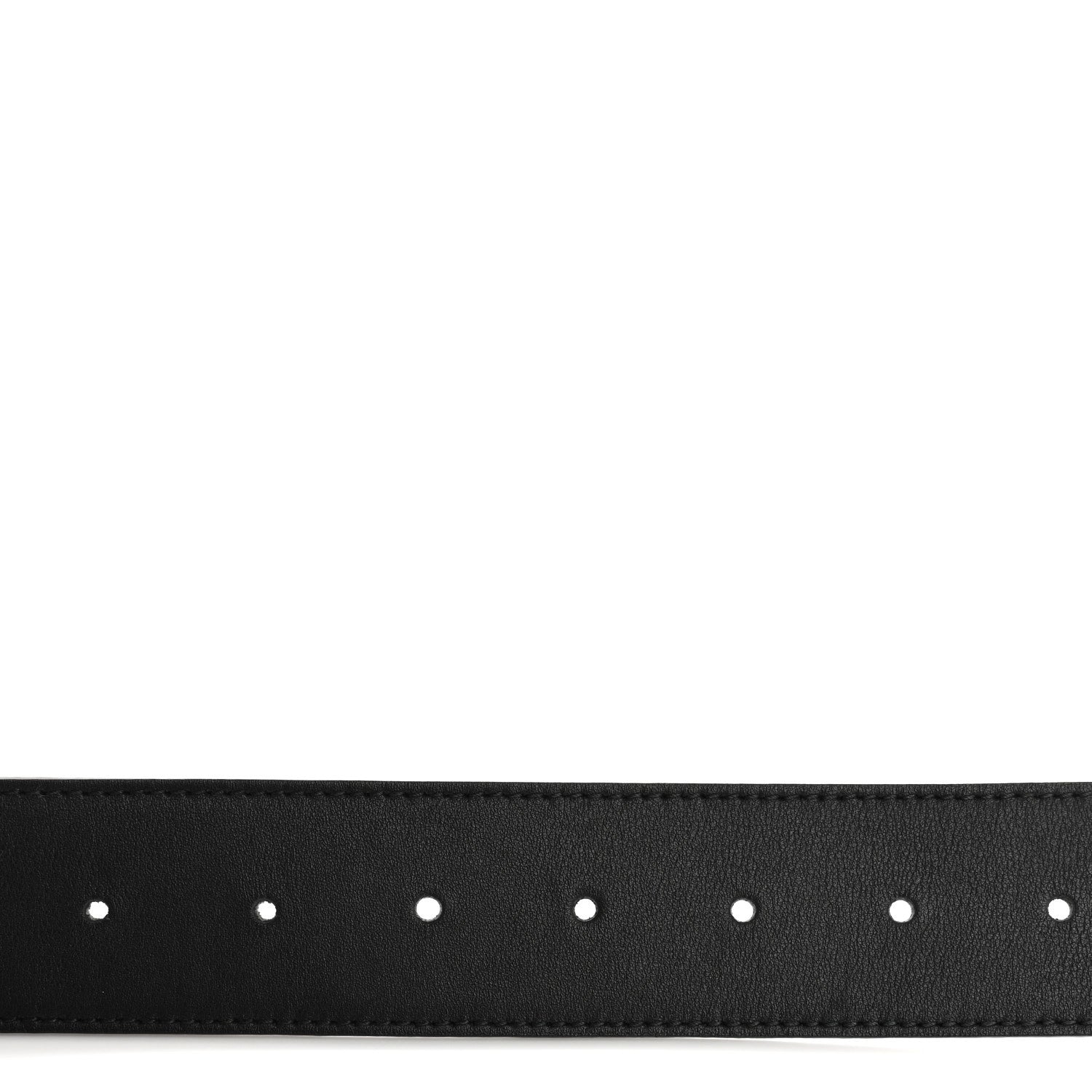 Gucci Calfskin Double G 40mm Belt 80 32 Black 3 of 7