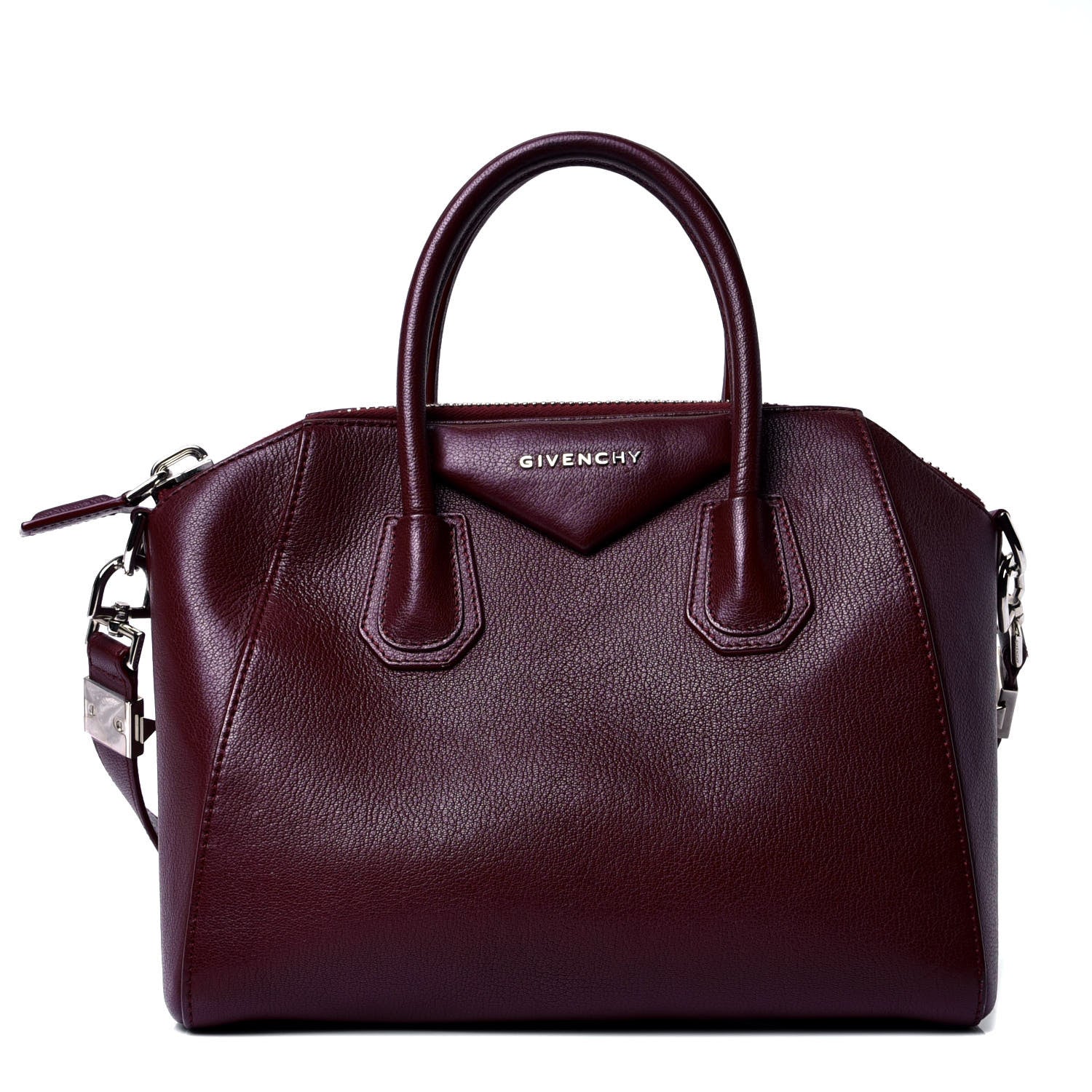 Givenchy Sugar Goatskin Small Antigona Dark Purple 1 of 4