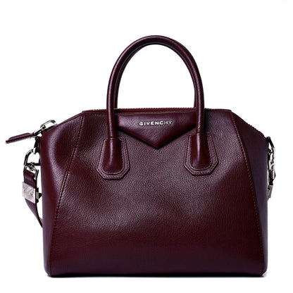 Givenchy Sugar Goatskin Small Antigona Dark Purple 1 of 4