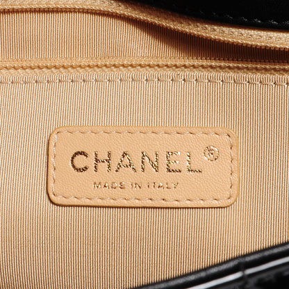 Chanel Leather Vertical Quilt Maharaja Express Flap Black 8 of 9
