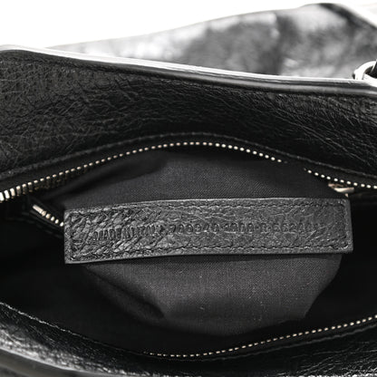 Balenciaga Agneau Arena Crystal Neo Cagole Handbag XS Black 7 of 11