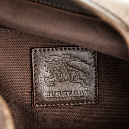 Burberry House Check Brooke Hobo Brown 7 of 8