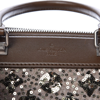 Louis Vuitton Sequin Monogram Sunshine Express Speedy Kaki 7 of 18