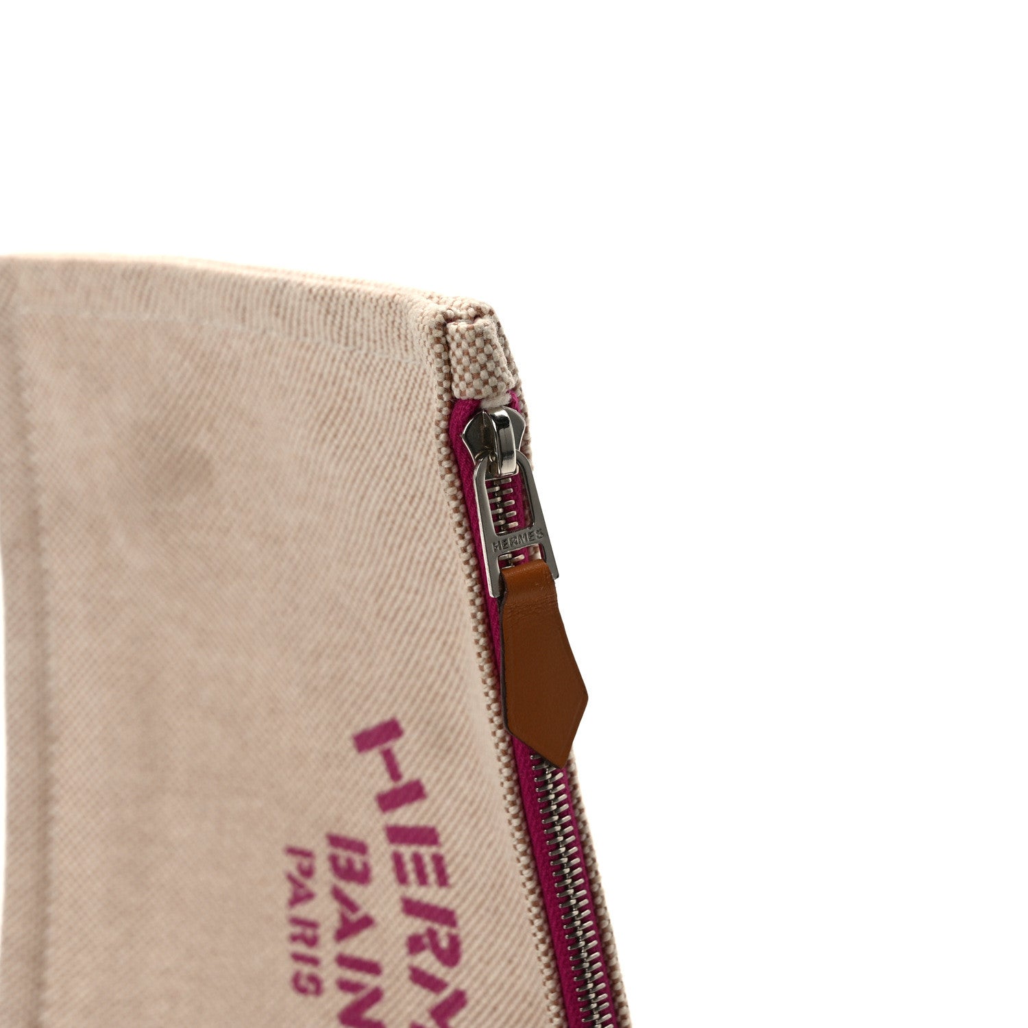 Hermes Toile Small Bain New Yachting Case Bougainvillier 7 of 8