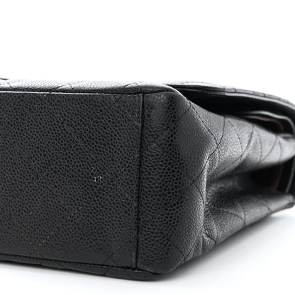 Chanel Caviar Quilted Maxi Double Flap Black 10 of 14