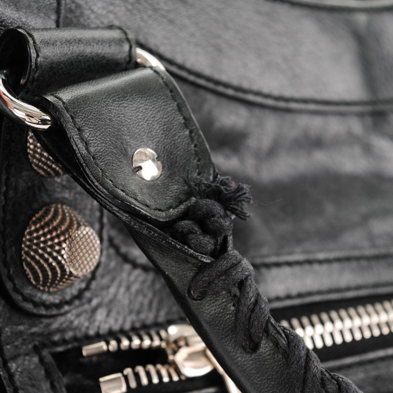 Balenciaga Agneau Giant 21 Silver Hardware City Black 8 of 8