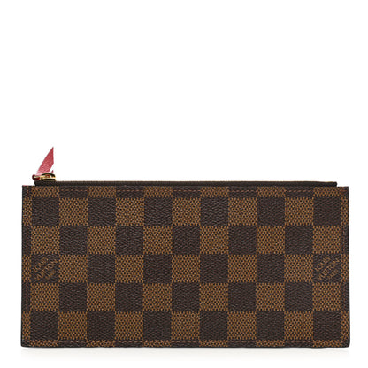 Louis Vuitton Damier Ebene Felicie Chain Wallet Zippered Insert 1 of 6