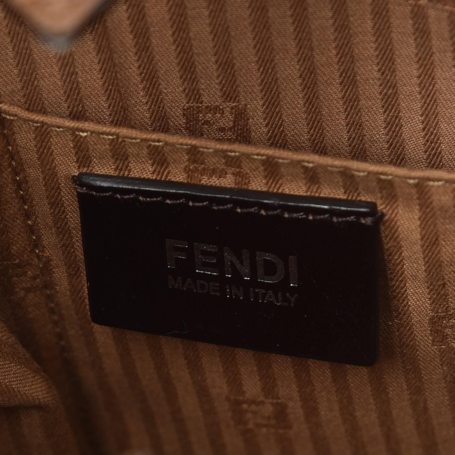 Fendi Vitello Elite Regular 2Jours Tote Orzo 7 of 10