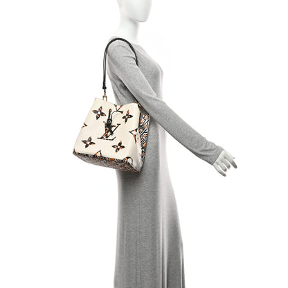 Louis Vuitton Monogram Giant Jungle NeoNoe Ivory 2 of 9