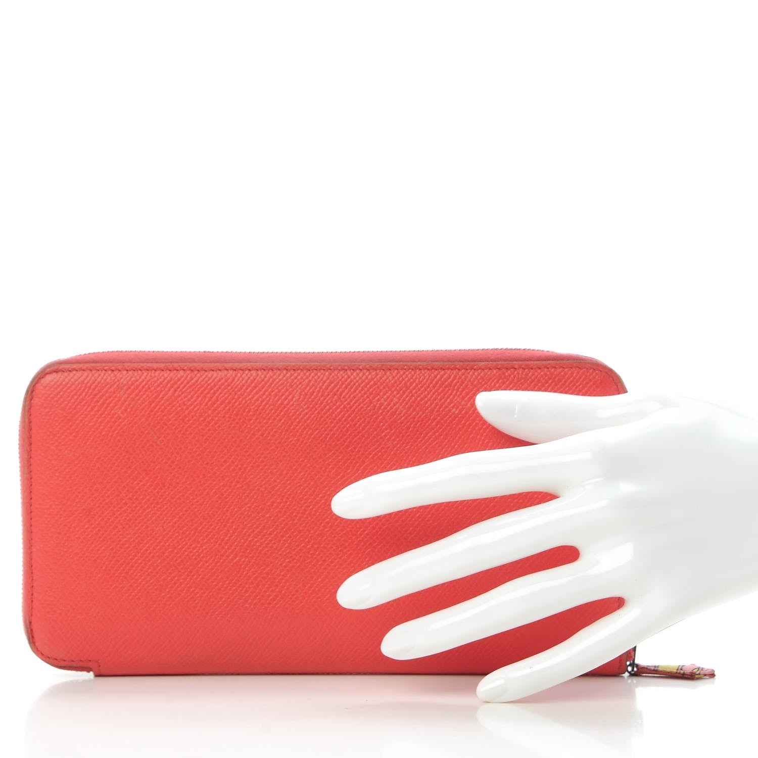 Hermes Epsom Silk'In Wallet Rose Jaipur 2 of 15