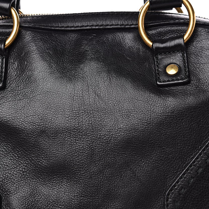 Saint Laurent Calfskin Oversized Muse Black 12 of 14