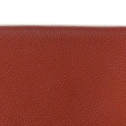 Hermes Evercolor Calvi Card Case Sienne 7 of 7