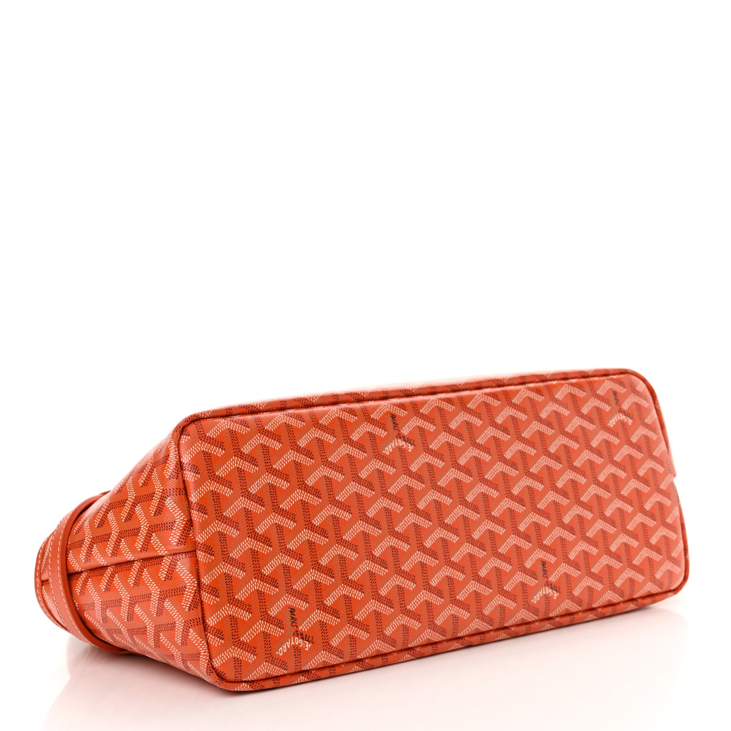 Goyard Goyardine Chien Gris Bag Orange 5 of 11