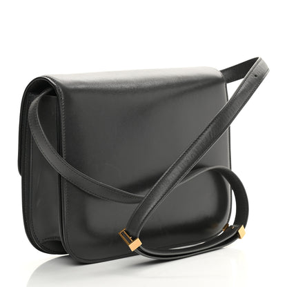 Celine Box Calfskin Medium Classic Box Flap Bag Anthracite 3 of 18