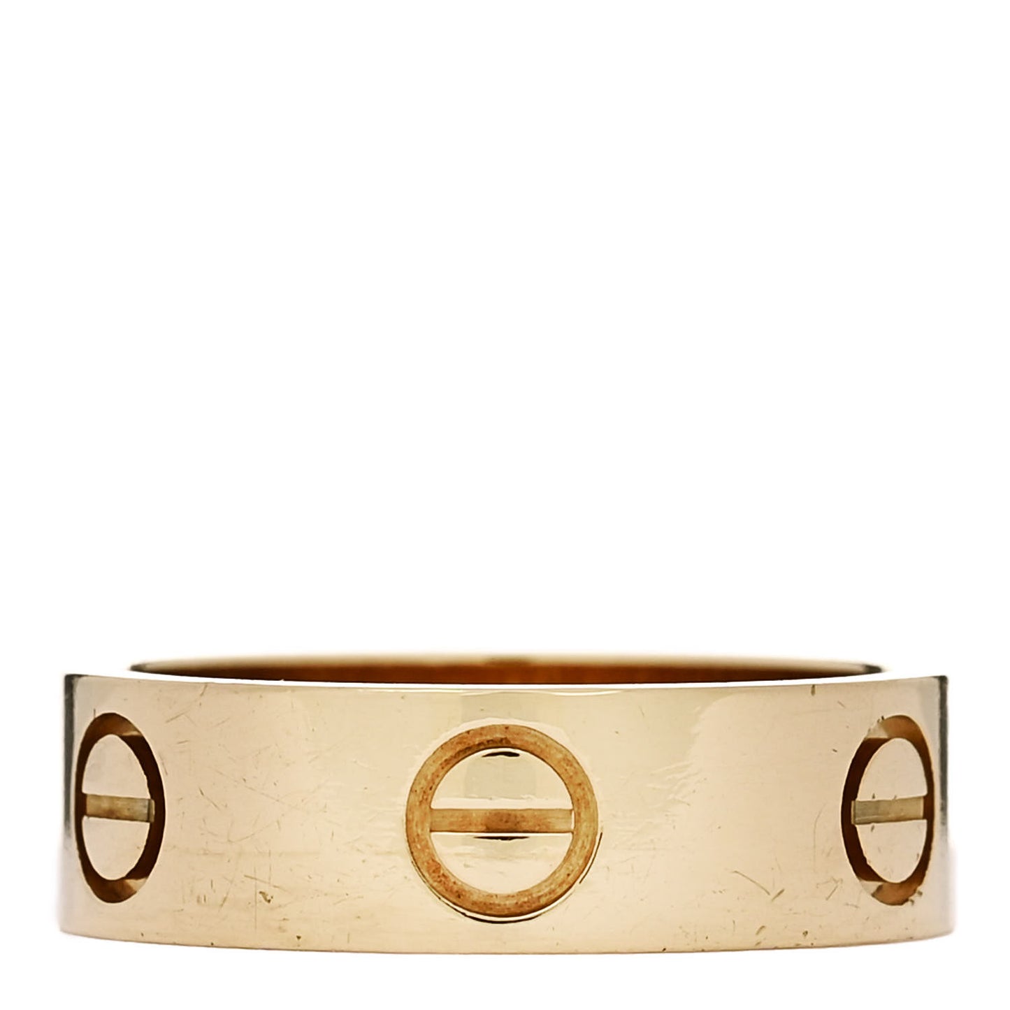 18K Yellow Gold 5.5mm LOVE Ring 51 5.75