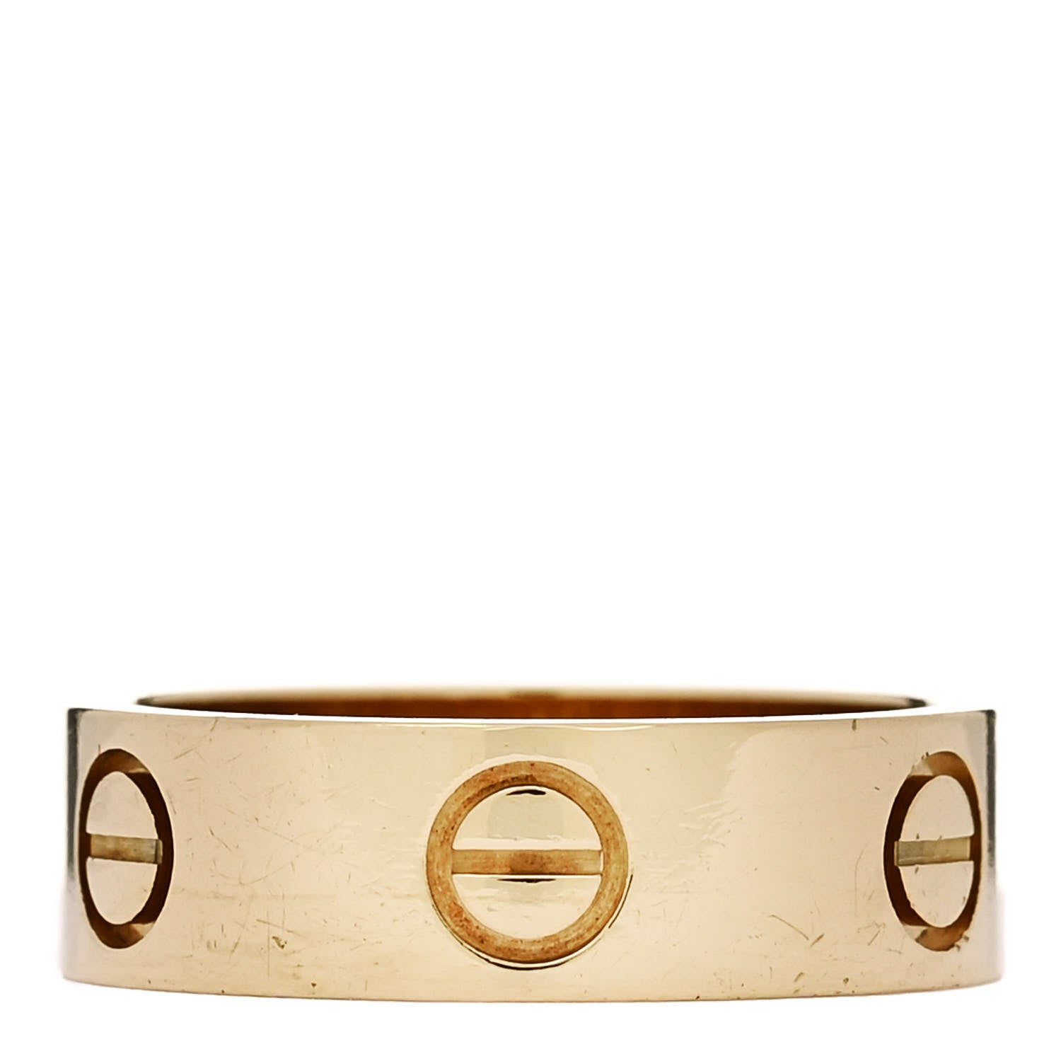 Cartier 18K Yellow Gold 5.5mm LOVE Ring 51 5.75 3 of 5