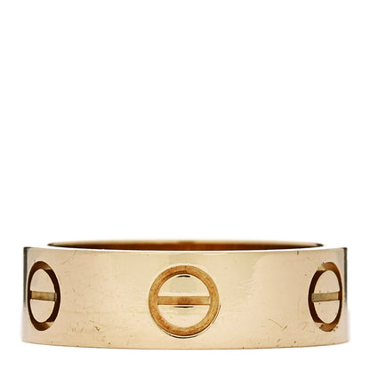 Cartier 18K Yellow Gold 5.5mm LOVE Ring 51 5.75 3 of 5