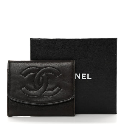 Chanel Lambskin Timeless CC Flap Wallet Black 16 of 16