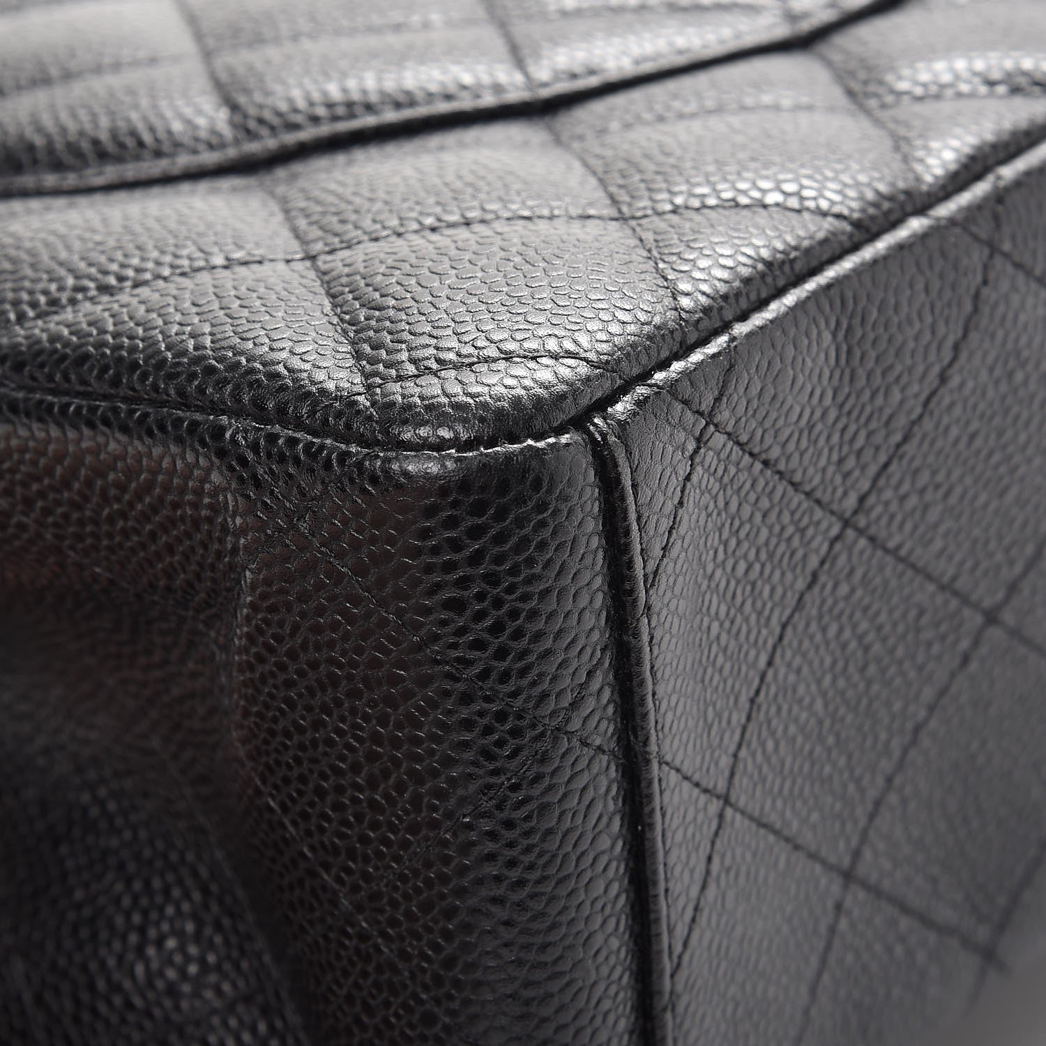 Chanel Caviar Quilted Maxi Double Flap Black 12 of 16