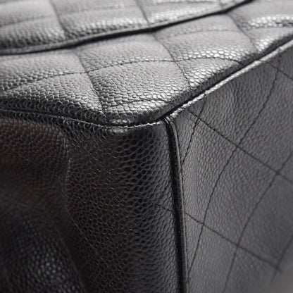 Chanel Caviar Quilted Maxi Double Flap Black 12 of 16