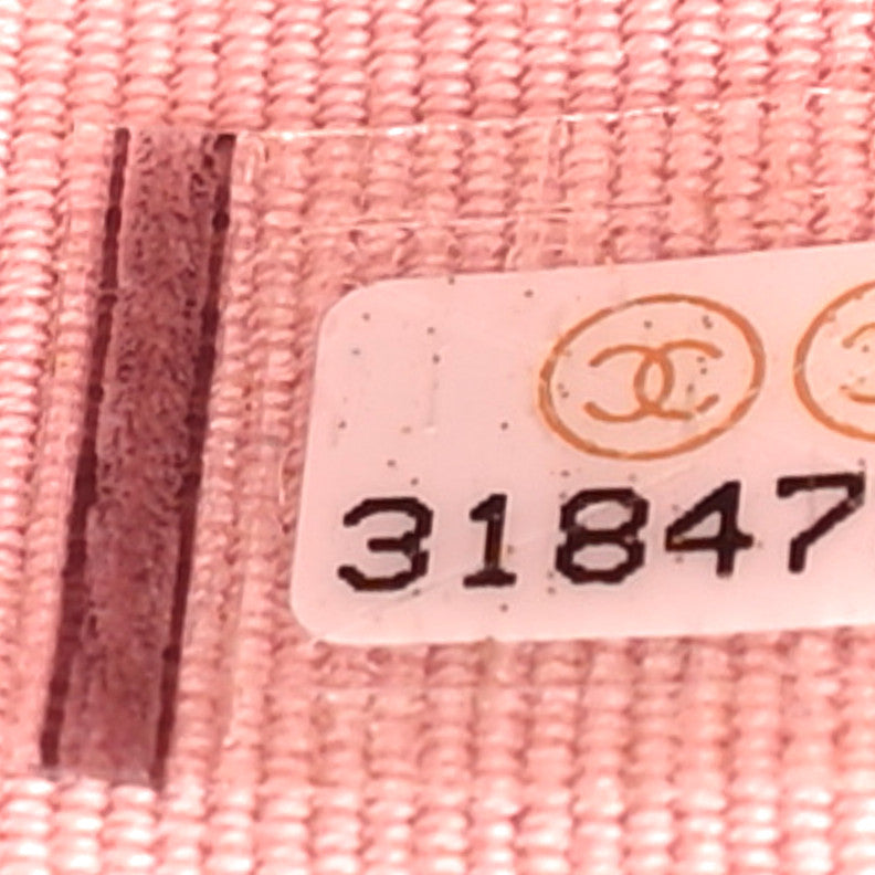 Chanel Caviar Quilted Small Handle With Care Vanity Case With Chain Pink 6 of 10
