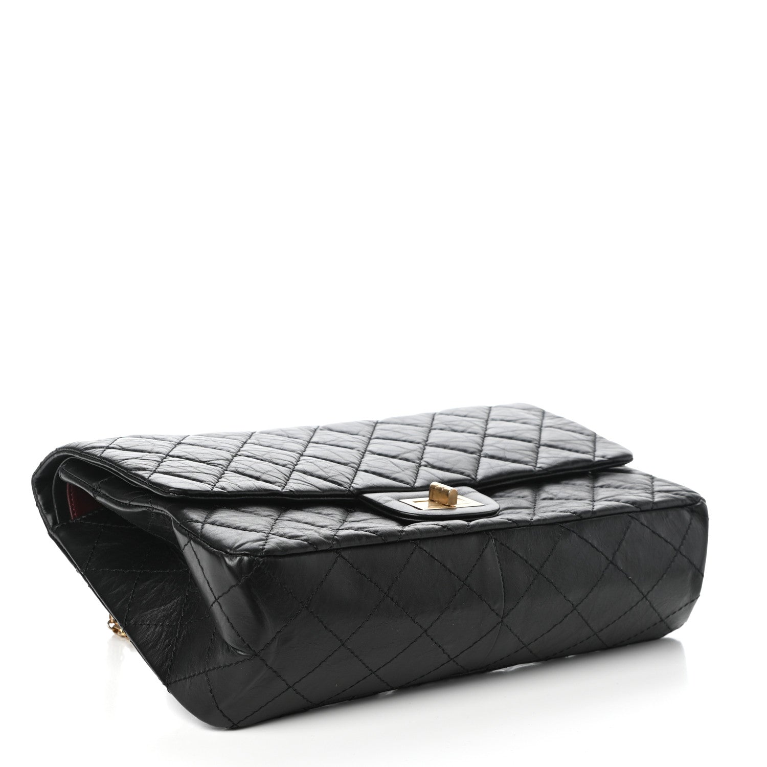 Chanel Aged Calfskin Quilted 2.55 Reissue 227 Flap Black 4 of 10
