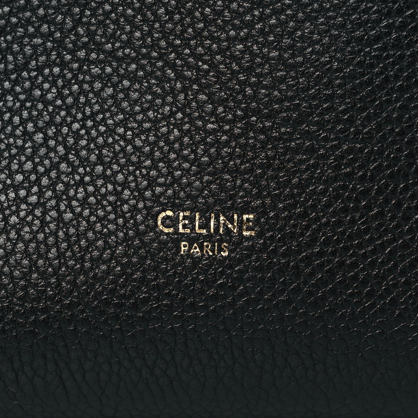 Soft Grained Calfskin Small Sangle Bucket Bag Black