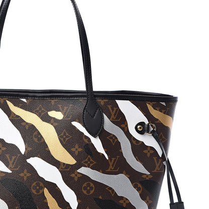 Louis Vuitton X LOL Monogram Neverfull MM Gold Silver 10 of 11