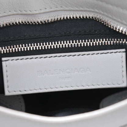 Balenciaga Chevre Silver Metallic Edge Hardware Classic Hardware Mini City Gris Glace 6 of 7