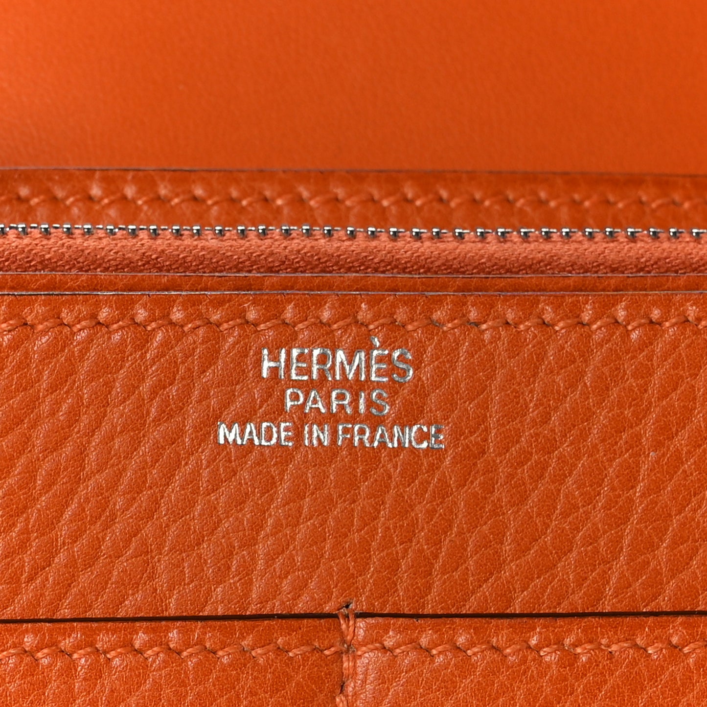 Togo Dogon Duo Wallet Orange