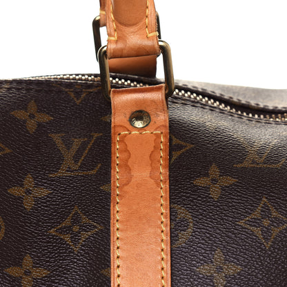 Louis Vuitton Monogram Keepall Bandouliere 55 20 of 27