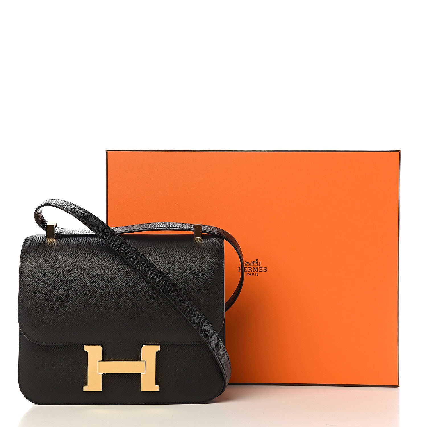 Hermes Epsom Constance 24 Black 25 of 25