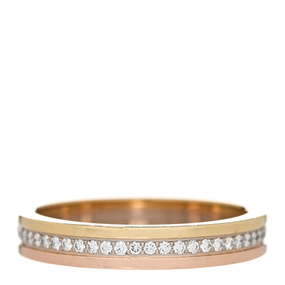 Cartier 18K White Yellow Pink Gold Diamond 3.5mm Vendome Louis Cartier Wedding Band Ring 54 6.75 1 of 5