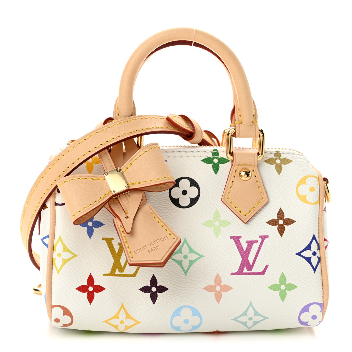 Louis Vuitton LV X TM Monogram Multicolor Nano Speedy White 1 of 10