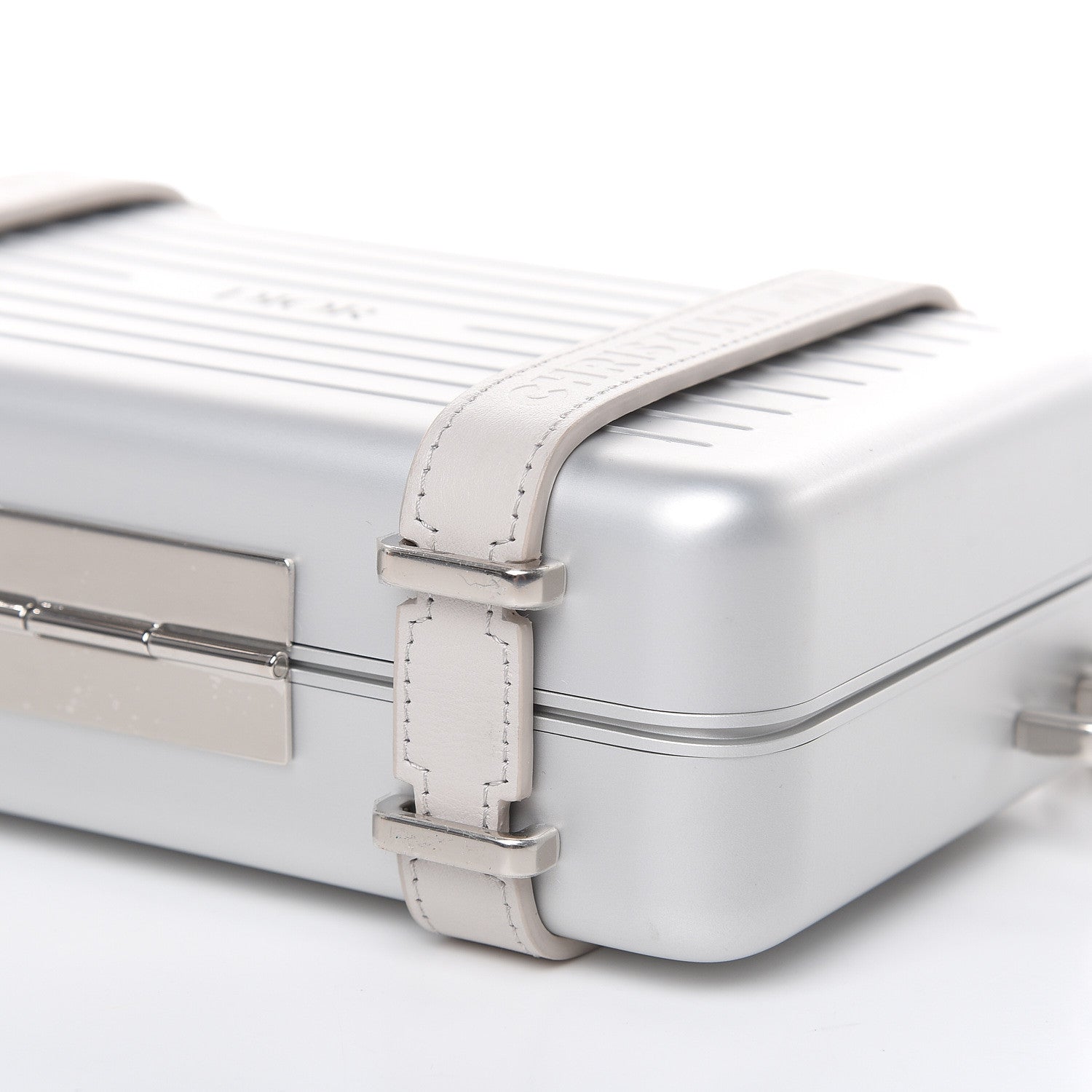 Christian Dior X RIMOWA Aluminum Personal Clutch On Strap Silver 12 of 12