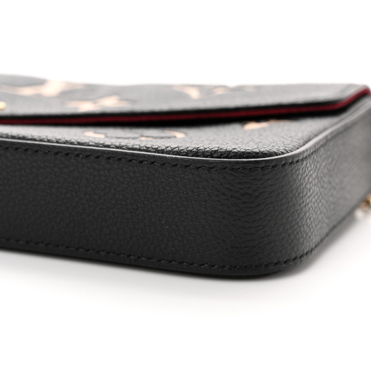 Empreinte Monogram Giant Felicie Pochette Black Beige