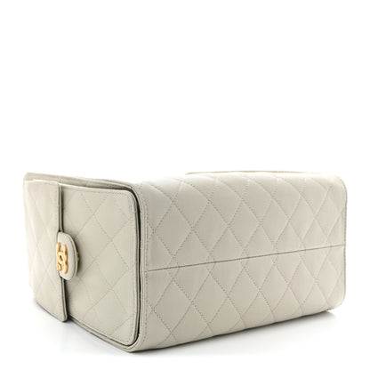 Chanel Caviar Quilted Small Chanel 25 Handbag Light Grey 4 of 10