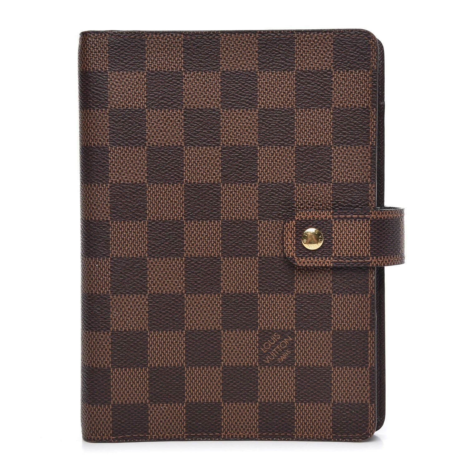 Louis Vuitton Damier Ebene Medium Ring Agenda Cover 1 of 6