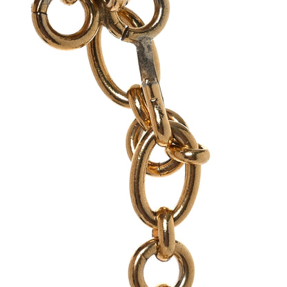 Chanel Metal Chain CC Medallion Belt Gold 3 of 4