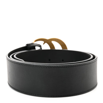 Gucci Calfskin Double G 40mm Belt 80 32 Black 2 of 3