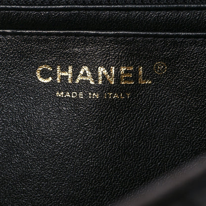 Chanel Calfskin Stitched Large Vintage Flap Dark Brown 6 of 10