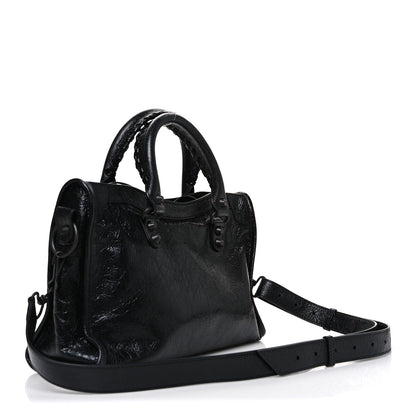 Balenciaga Agneau Arena Classic Hardware Small Le City Black 3 of 10