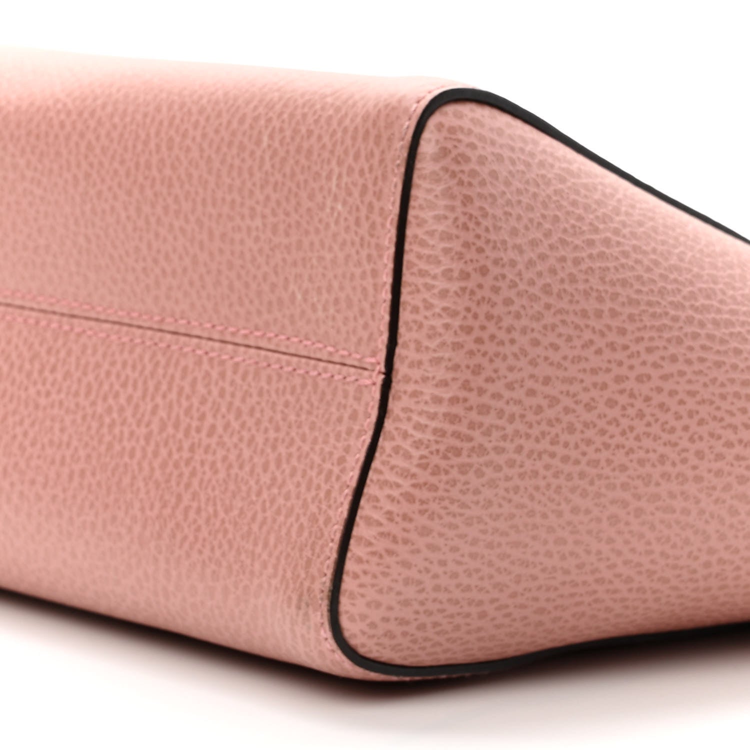Gucci Dollar Calfskin Mini Swing Top Handle Bag Soft Pink 9 of 10