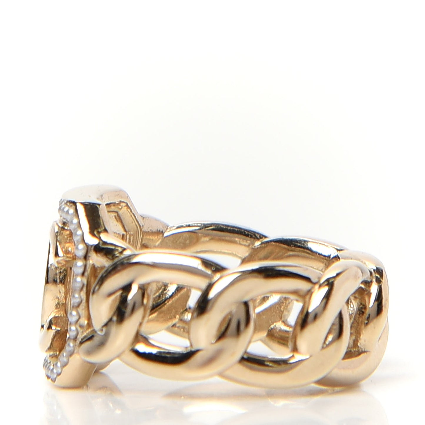 Pearl CC Ring 6 Gold
