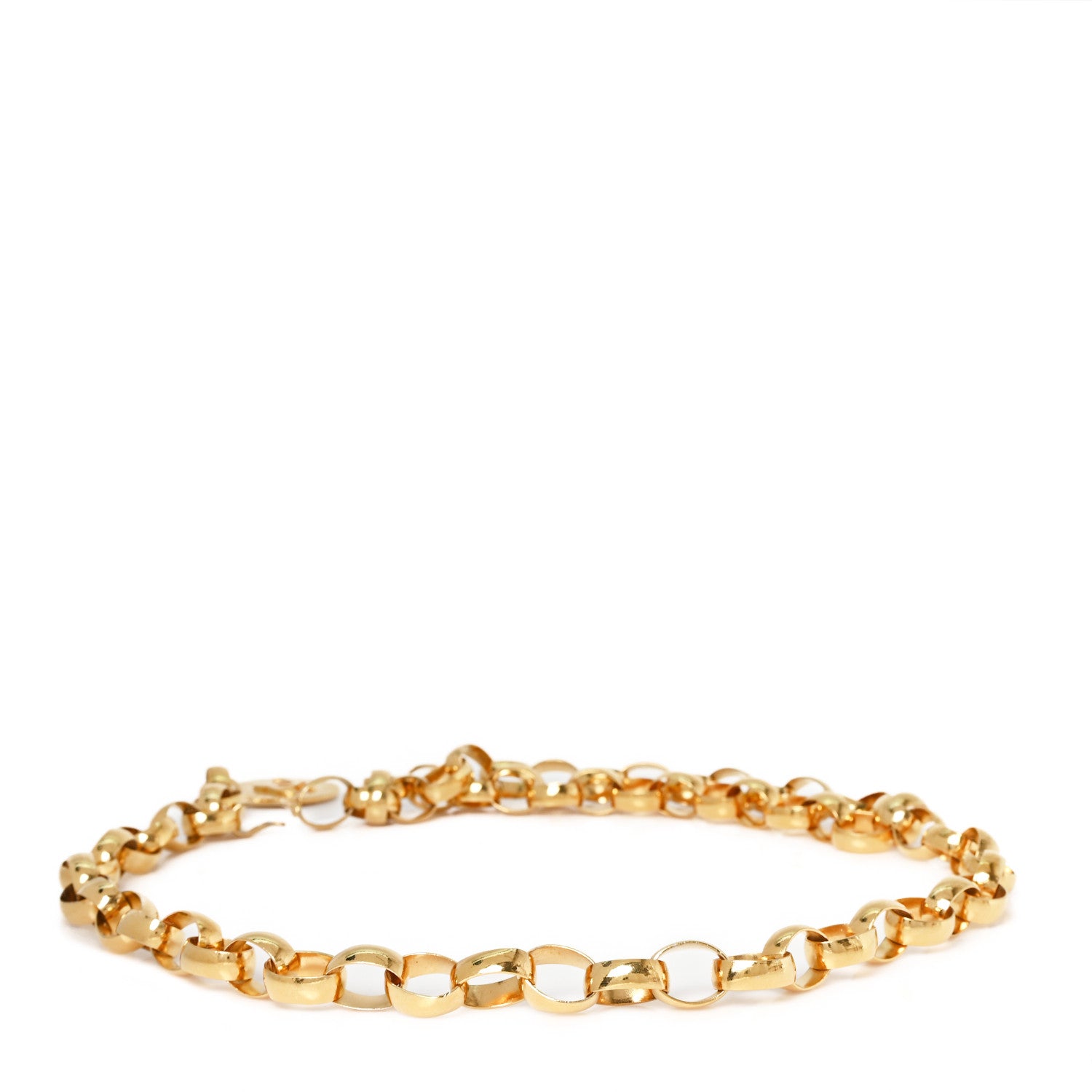 Chanel Metal Chain CC Medallion Belt Gold 2 of 3