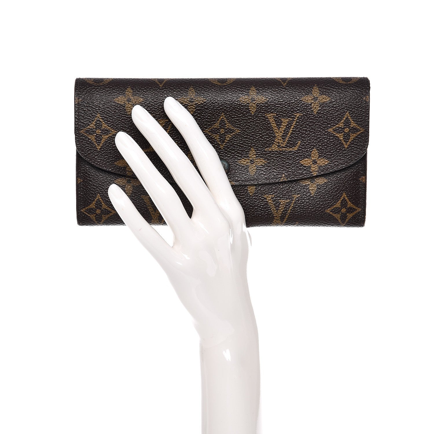 Louis Vuitton Monogram Emilie Wallet Vert 2 of 10