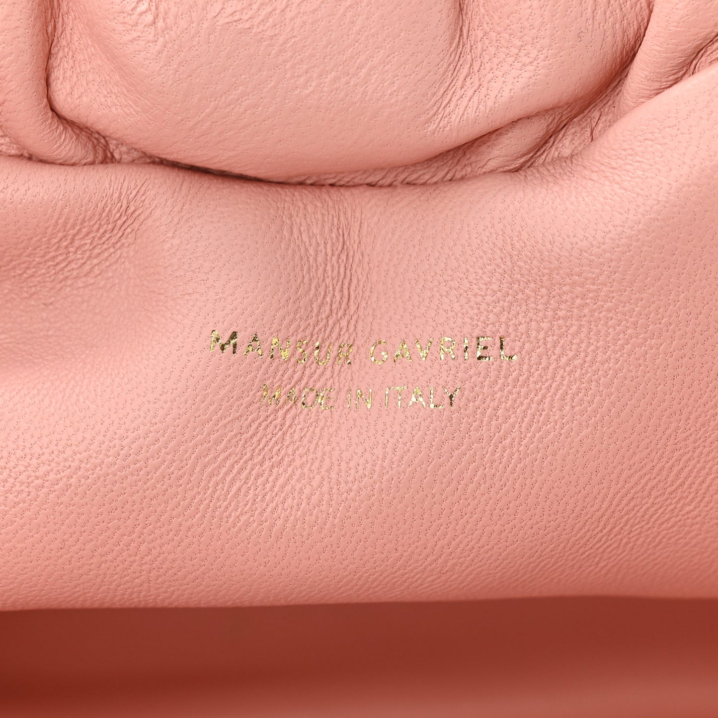 Lambskin Mini Cloud Clutch Dahlia